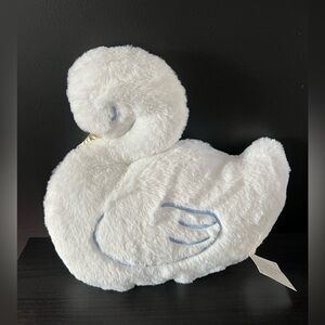 NEW White Swan Accent Throw Pillow Spring Extra Soft